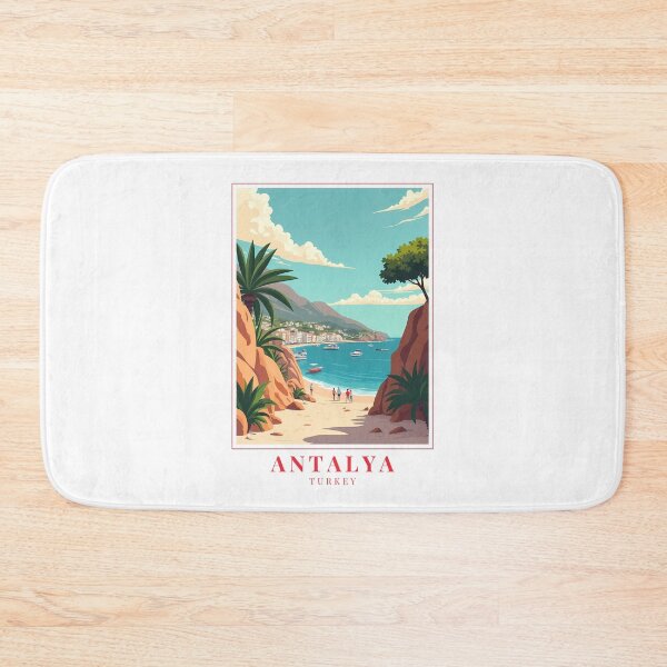 Item preview, Antalya Turkey Design – Mediterranean Heritage & Urban Charm designed and sold by MapMyMiles.
