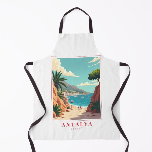 Item preview, Antalya Turkey Design – Mediterranean Heritage & Urban Charm designed and sold by MapMyMiles.