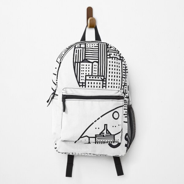 Item preview, Oslo Cubism Art – Abstract Norwegian City Design designed and sold by OzzFrequency.