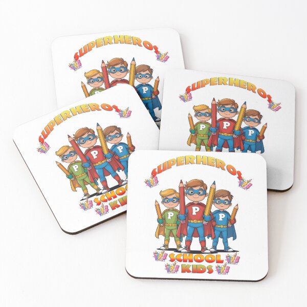 Item preview, Superhero School Kids. designed and sold by yoyola999.