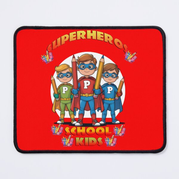 Item preview, Superhero School Kids. designed and sold by yoyola999.