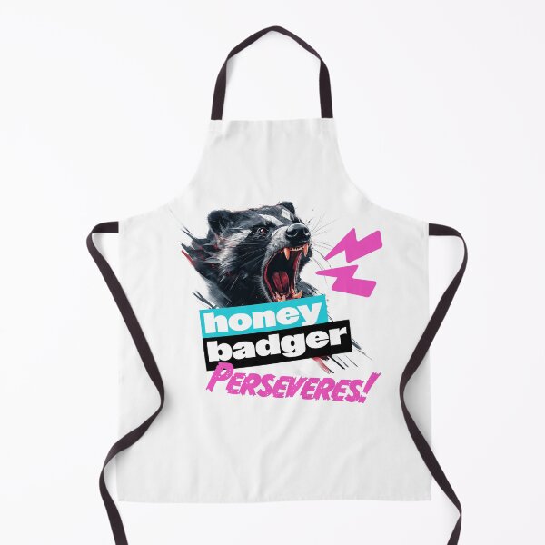 Item preview, Fierce Honey Badger, "Honey Badger, Perseveres" designed and sold by PeffysArt.