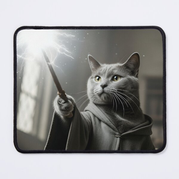 Item preview, Cat Wizard Casting a Spell designed and sold by EastgateVision.