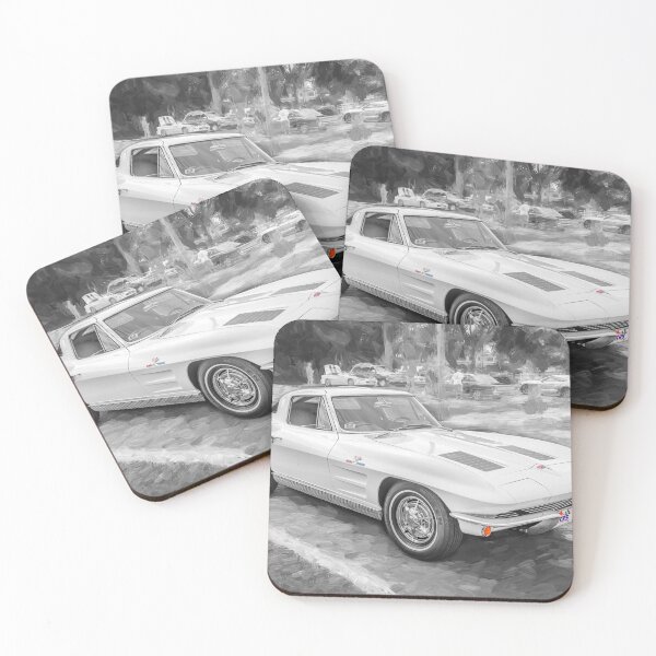 Item preview, 1963 White C2 Vette Split Window Coupe X141 designed and sold by RichFrancoCars.