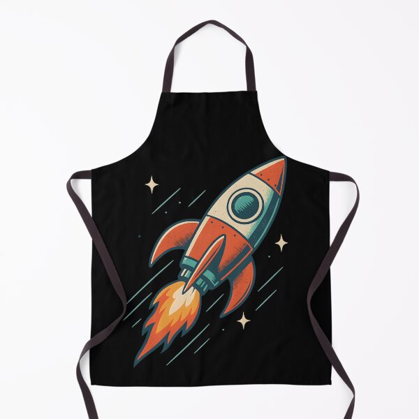 Item preview, Retro Space Rocket – Vintage Cosmic Design designed and sold by Sztuboo.