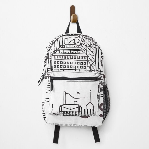 Item preview, Oslo Cubism Art – Abstract Norwegian City Design designed and sold by OzzFrequency.