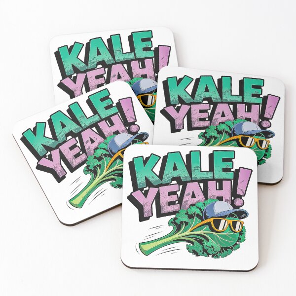 Item preview, Kale Yeah Funny Vegan World Vegan Day Design designed and sold by Amanda's Factory.