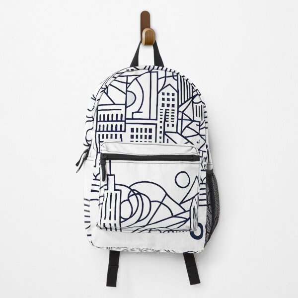 Item preview, Oslo Cubism Art – Abstract Norwegian City Design designed and sold by OzzFrequency.