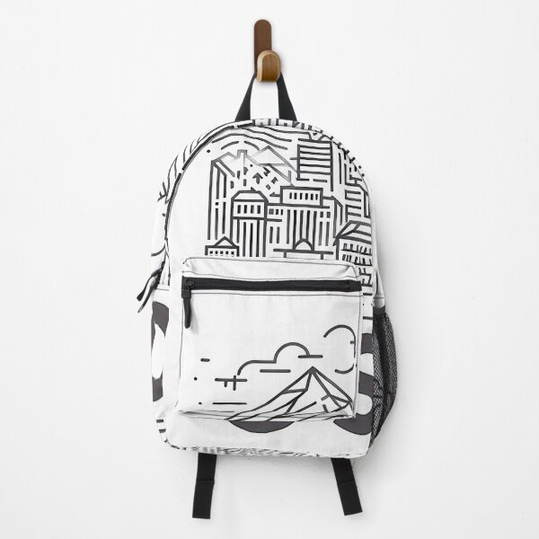 Item preview, Oslo Cubism Art – Abstract Norwegian City Design designed and sold by OzzFrequency.