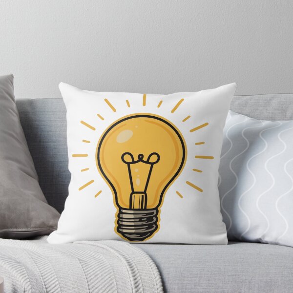 Item preview, Bright Idea Light Bulb T-Shirt designed and sold by Moodoo Design.