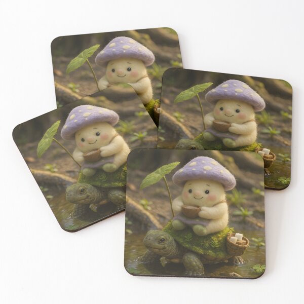 Item preview, Turtle Rider - Full designed and sold by Happy Lil Mushroom People.