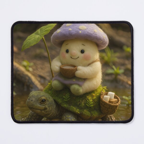 Item preview, Turtle Rider - Full designed and sold by Happy Lil Mushroom People.
