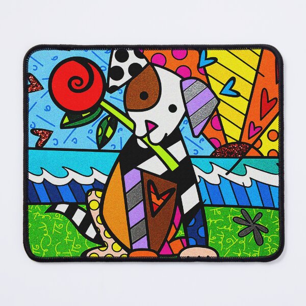 Item preview, Dog and rose flowers designed and sold by jofarakuna49.