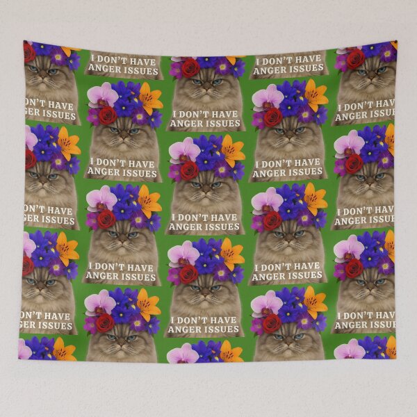 Item preview, Funny Cat Quote | Sarcastic Affirmation Artwork designed and sold by IbelieveIam.