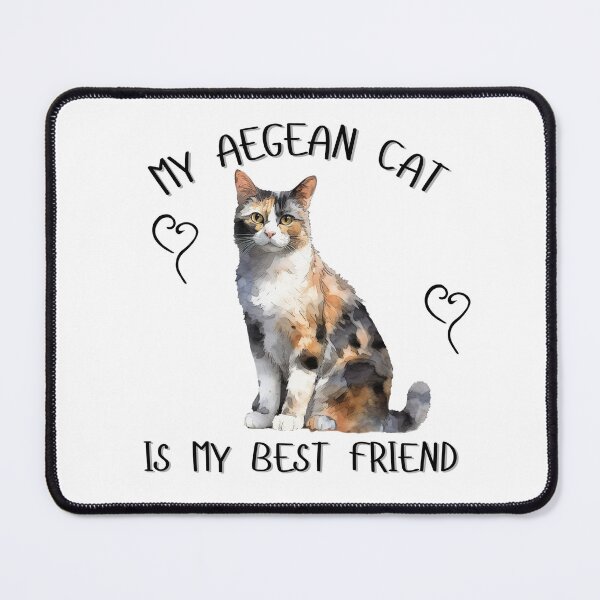 Item preview, My Aegean Cat Is My Best Friend designed and sold by Viikis.