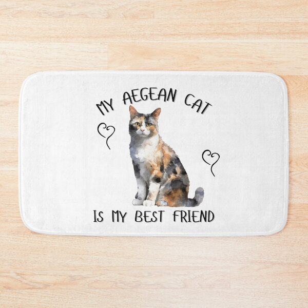 Item preview, My Aegean Cat Is My Best Friend designed and sold by Viikis.
