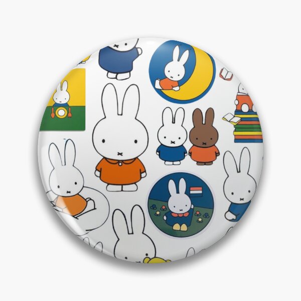 Item preview, CuteMiffy Sticker Pack – Adorable Cartoon Rabbit Stickers designed and sold by DutchBunnyShop.