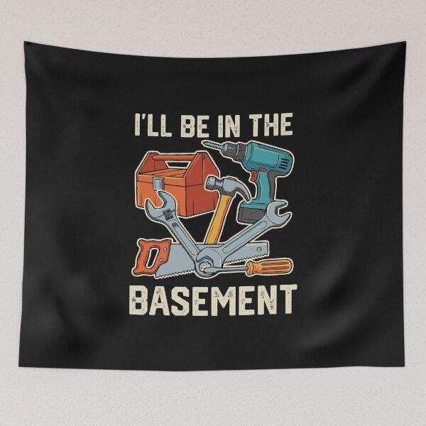 Item preview, I'll Be In The Basement Funny Dad Joke Sarcastic Husband designed and sold by alenaz.