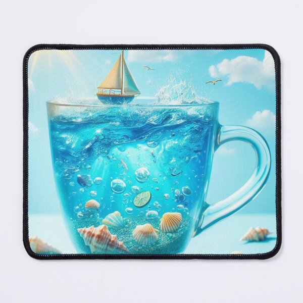 Item preview, Ocean in a glass of water designed and sold by JALNERVION SHOP.