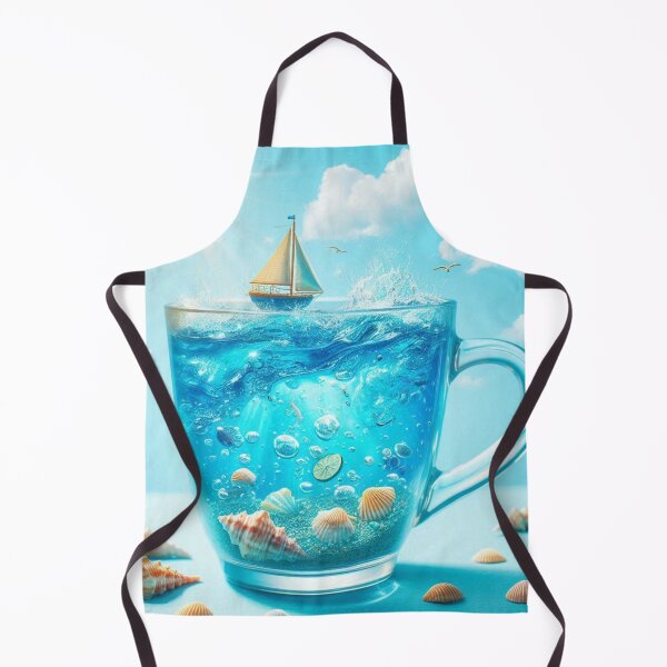 Item preview, Ocean in a glass of water designed and sold by JALNERVION SHOP.