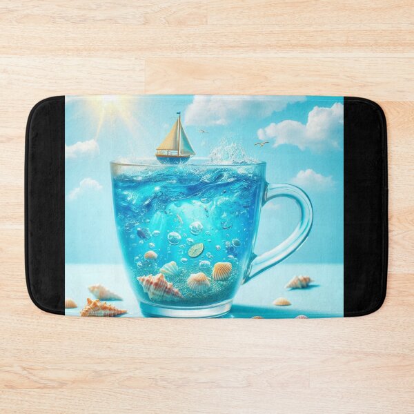 Item preview, Océano en un vaso de agua designed and sold by JALNERVION SHOP.
