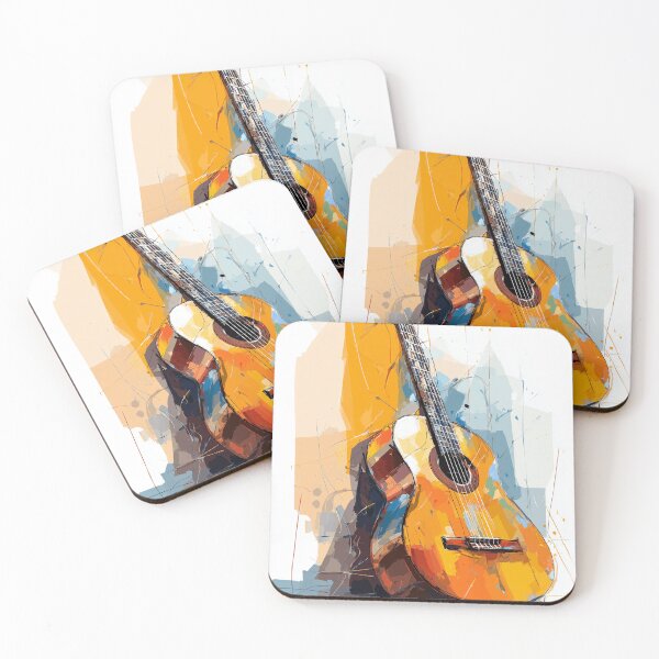 Item preview, classical guitar drawing artwork designed and sold by gut2000.