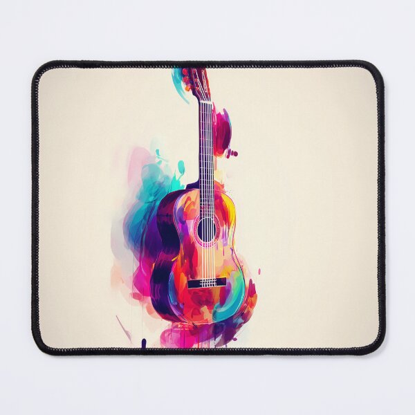 Item preview, classical guitar drawing artwork designed and sold by gut2000.
