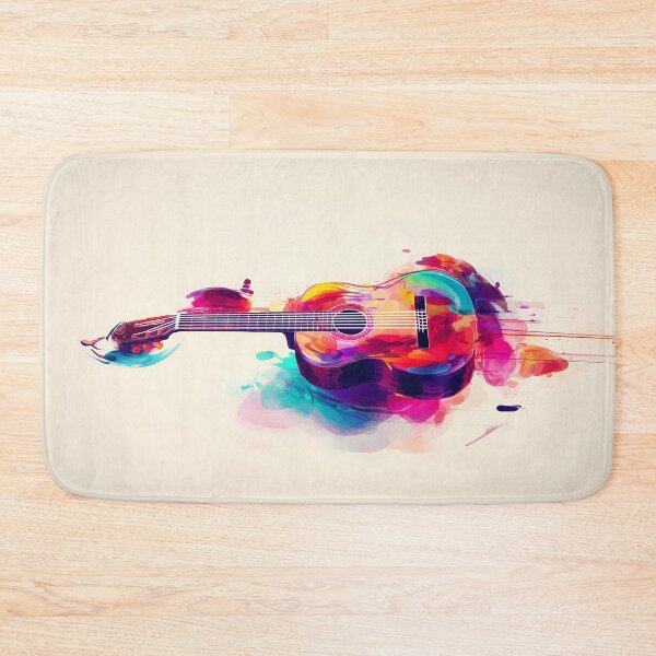 Item preview, classical guitar drawing artwork designed and sold by gut2000.