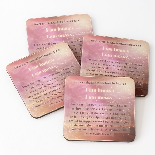 Item preview, bad feminist designed and sold by Book Lover's Warehouse.