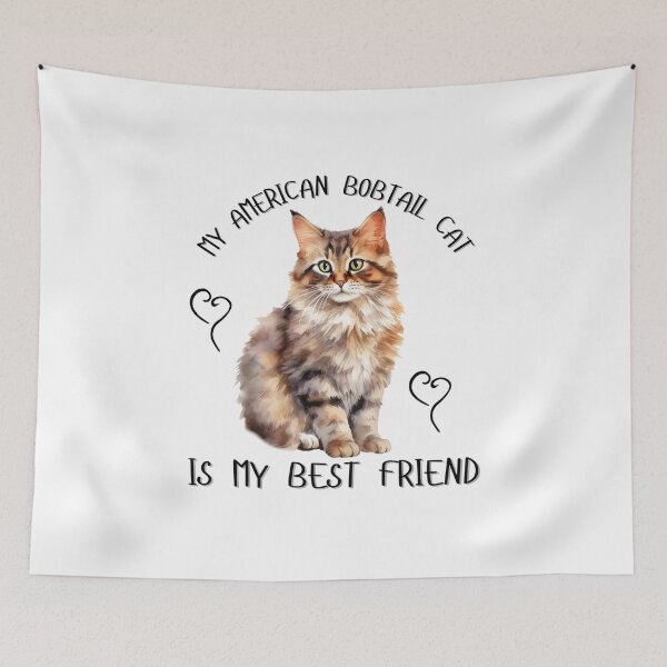 Item preview, My American Bobtail Cat Is My Best Friend designed and sold by Viikis.