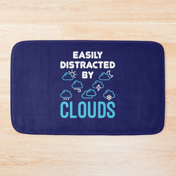 Item preview, Easily Distracted by Clouds Meteorology Meteorologist Weatherman designed and sold by jaygo.