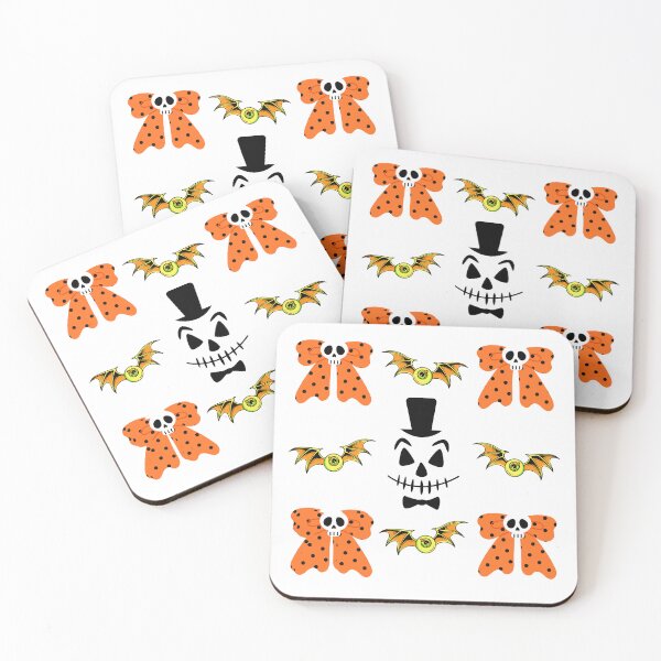 Item preview, Scary Clown Face & Skull Bow Motif | Creepy Halloween Apparel designed and sold by TheMysticNook.