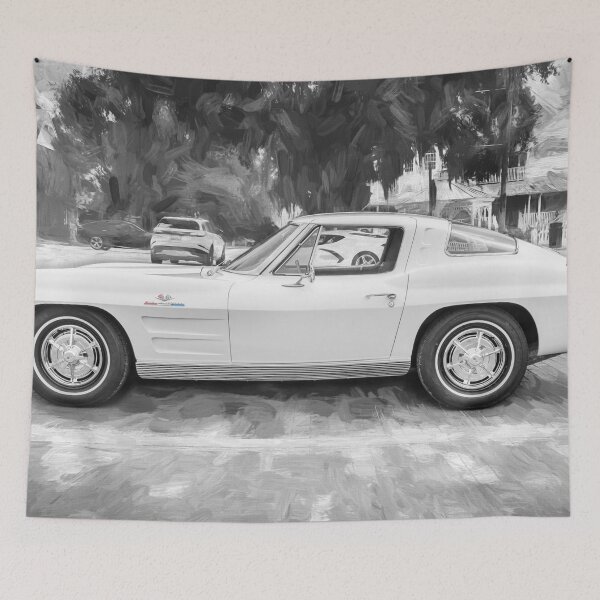 Item preview, 1963 White C2 Vette Split Window Coupe X144 designed and sold by RichFrancoCars.