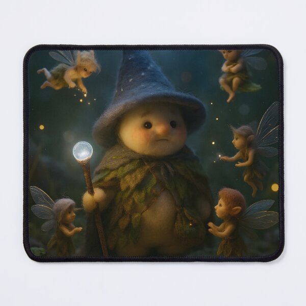 Item preview, Wizard and Faeries designed and sold by Happy Lil Mushroom People.