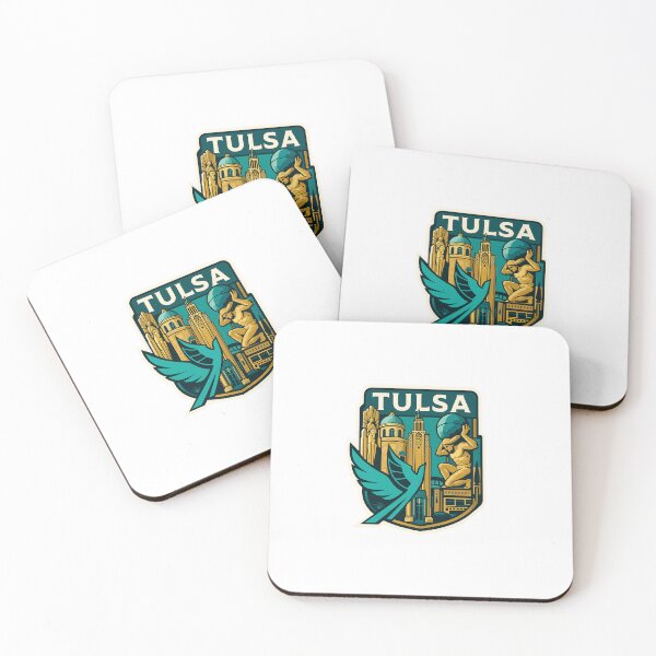 Item preview, Tulsa Art Deco designed and sold by Sticker Athletic.