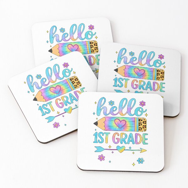 Item preview, Hello 1st Grade Cute Back to School First Day Kids Design designed and sold by ArcaneArtistry.