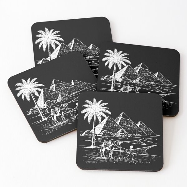Item preview, Pyramids of Giza – Ancient Egypt Wonder Design designed and sold by Egypt Karoft Tours.