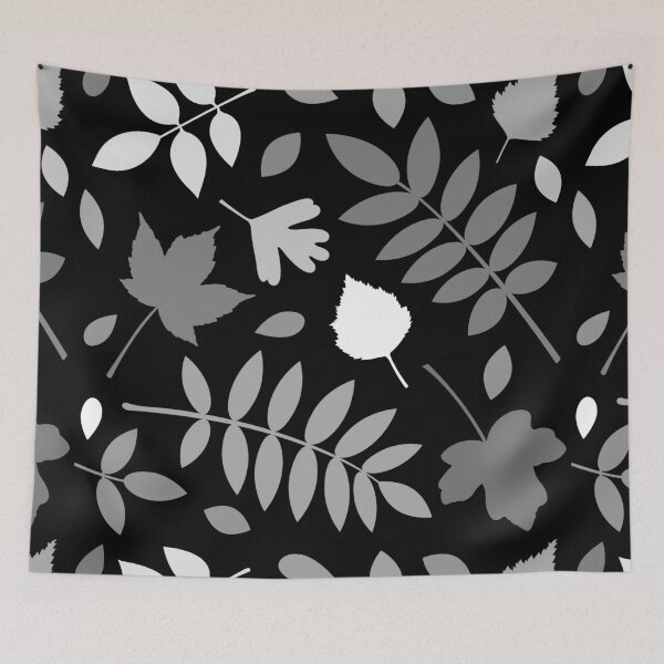 Item preview, Monochrome Leaf Design designed and sold by NataliePaskell.