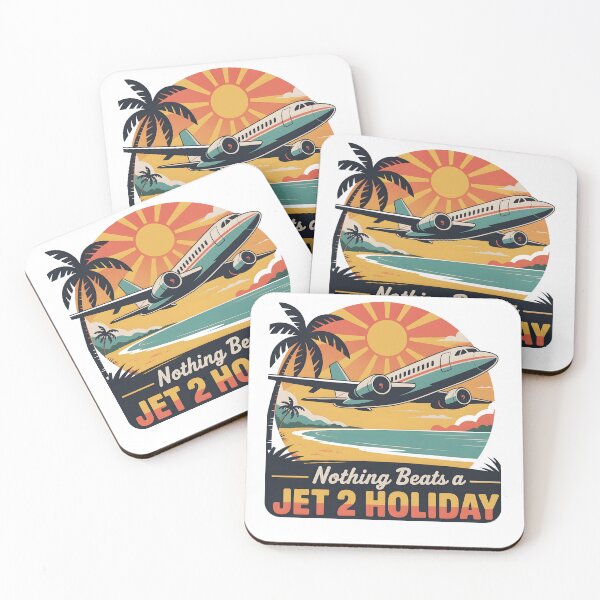 Item preview, Nothing Beats a Jet 2 Holiday Retro Travel Vibes Funny Vacation Quote designed and sold by ArcaneArtistry.