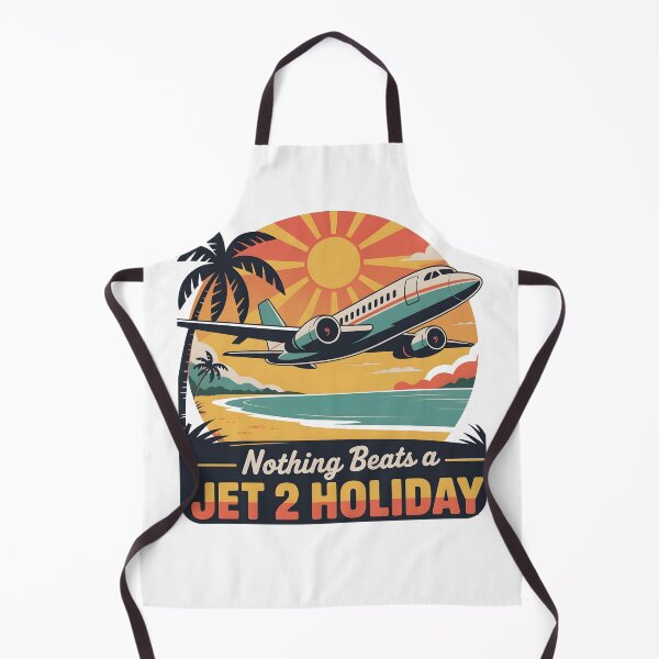 Item preview, Nothing Beats a Jet 2 Holiday Retro Travel Vibes Funny Vacation Quote designed and sold by ArcaneArtistry.