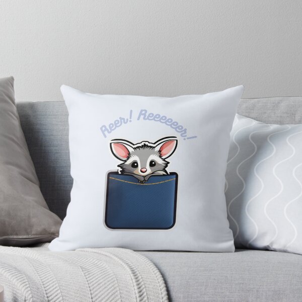 Item preview, Paw Paw Reer Reeer! Possum in Overall Pocket designed and sold by shminoa.