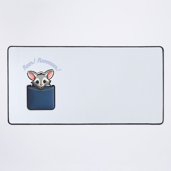 Item preview, Paw Paw Reer Reeer! Possum in Overall Pocket designed and sold by shminoa.