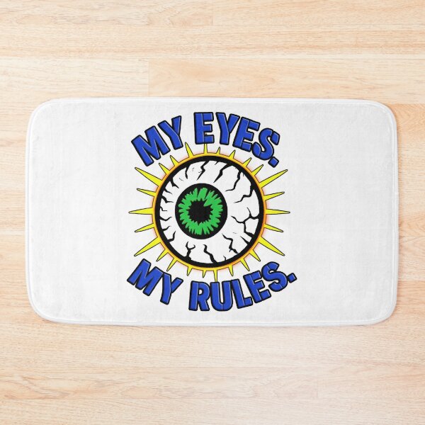 Item preview, My Eyes. My Rules. – Bold Vision Loss Statement designed and sold by Eyepatch-Jacks.