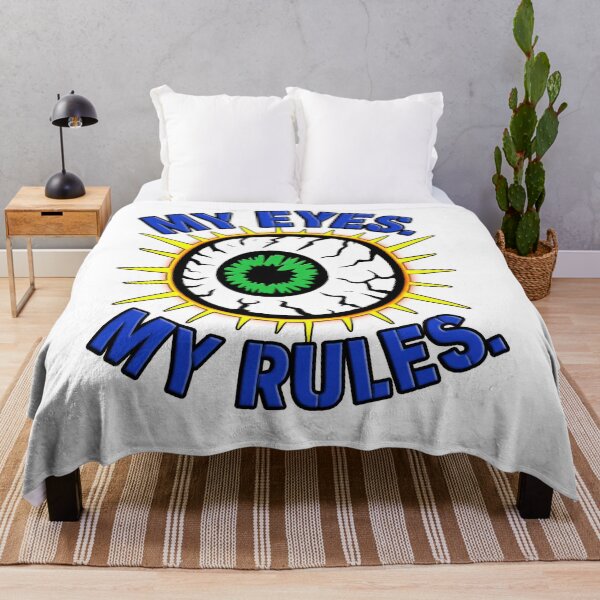 Item preview, My Eyes. My Rules. – Bold Vision Loss Statement designed and sold by Eyepatch-Jacks.
