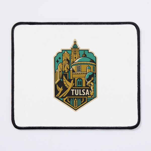 Item preview, Tulsa Deco District designed and sold by Sticker Athletic.