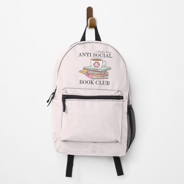Item preview, Anti Social Book Club Funny Cute Reading Art designed and sold by AESTHETISCAPES.
