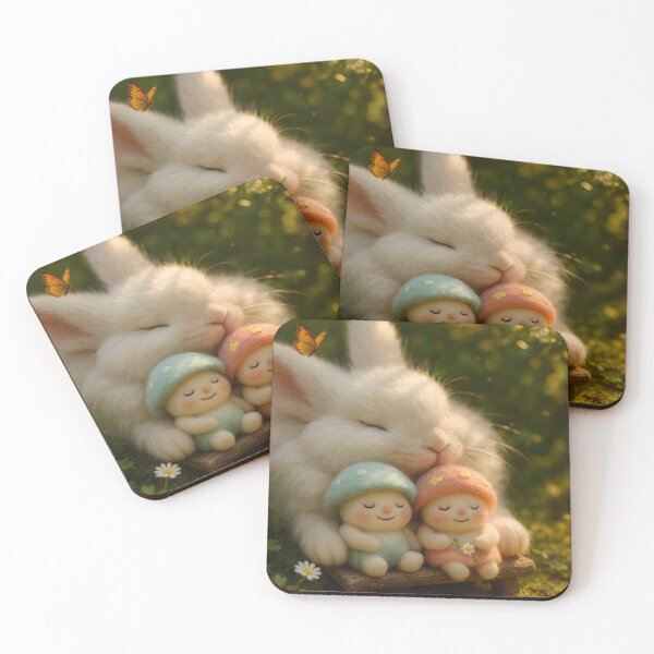 Item preview, Snuggle Bunny - Full designed and sold by Happy Lil Mushroom People.