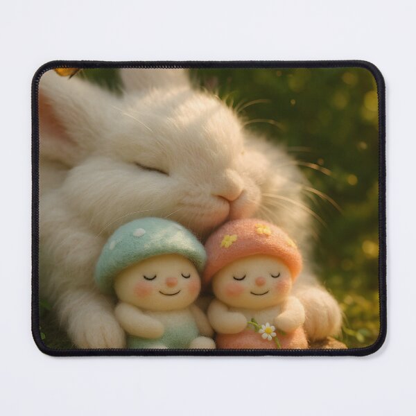 Item preview, Snuggle Bunny - Full designed and sold by Happy Lil Mushroom People.