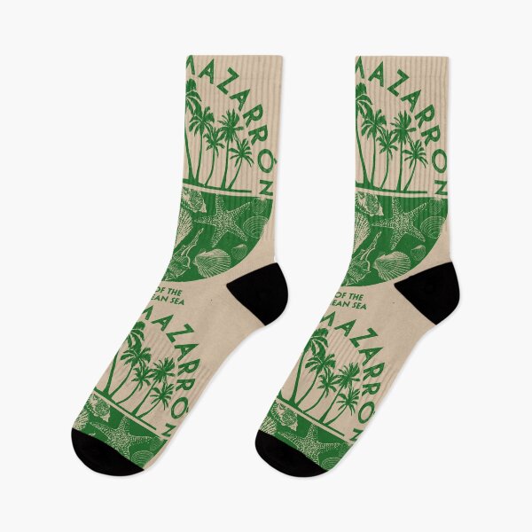 Item preview, Palm Trees and Green Seashells designed and sold by mzrn-souvenirs.