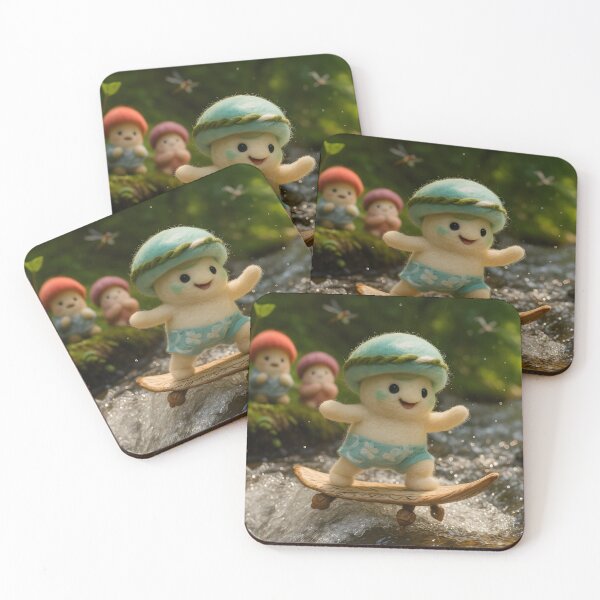 Item preview, Cowabunga - Full designed and sold by Happy Lil Mushroom People.